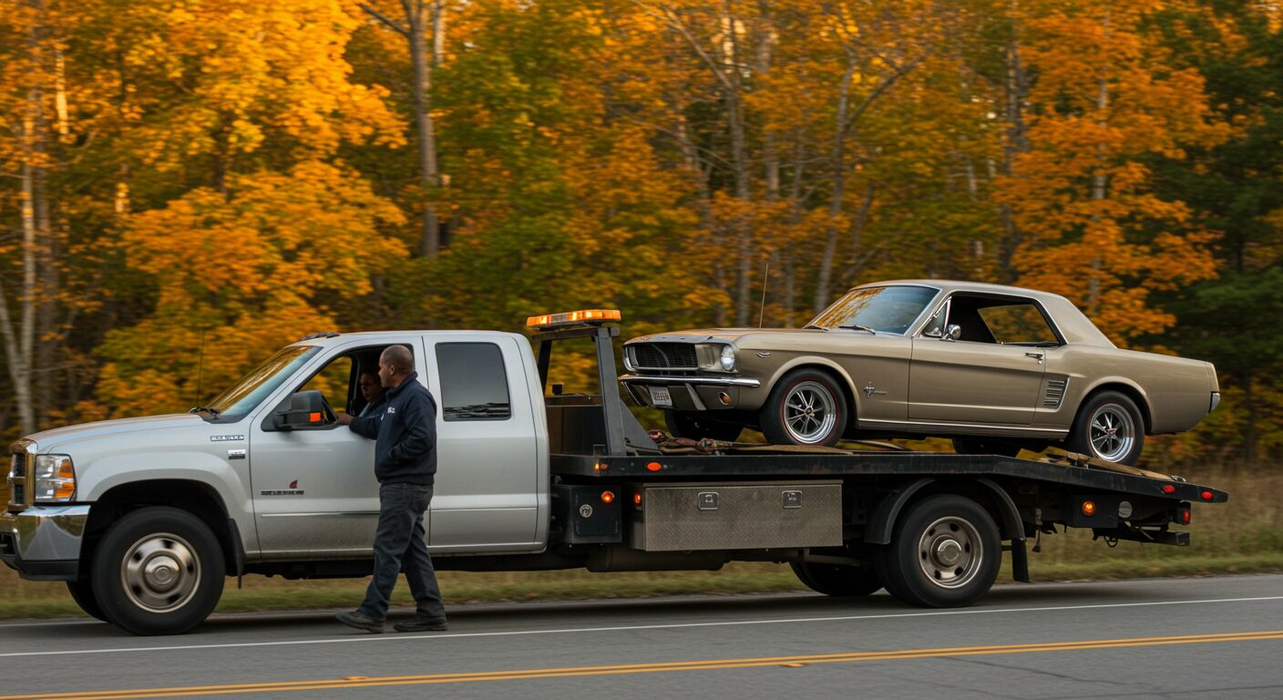remorquage de voiture